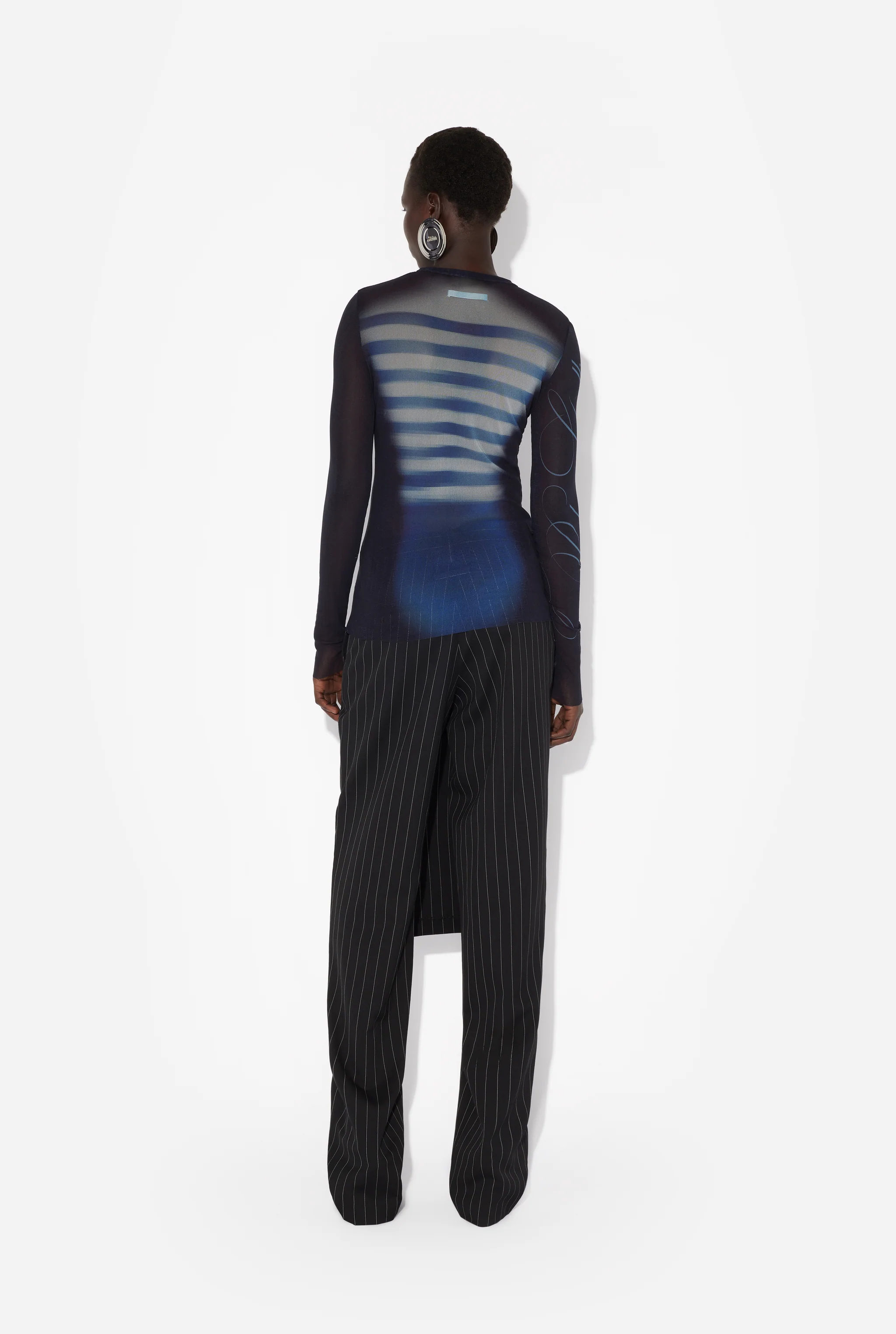 【関税込み】Jean Paul Gaultier ネイビー Le Male トップス Navy 'Le Mâle' T-shirt by Jean Paul Gaultier on Sale